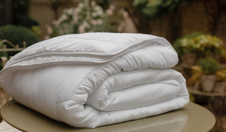 Plapumă termoregulatoare, Temperată, 240 X 220 Cm, Transpirație, Ventilație optimă, 100% bumbac, Percale, Fresh Feel, Franceză Plapumi si pilote Naty Shop