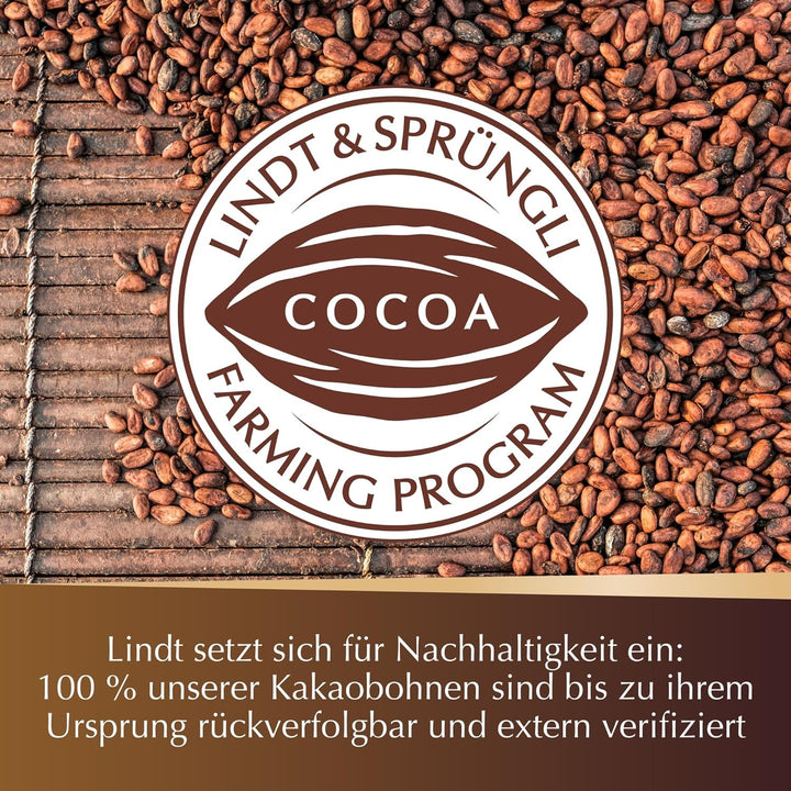 Lindt NUXOR, Ciocolată Gianduja cremoasă cu alune prăjite integrale, 700 grame Bomboane de Ciocolata Naty Shop
