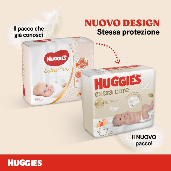 Huggies Baby, marimea 2 (3 – 6 KG), 24 scutece Mama si Copilul Naty Shop