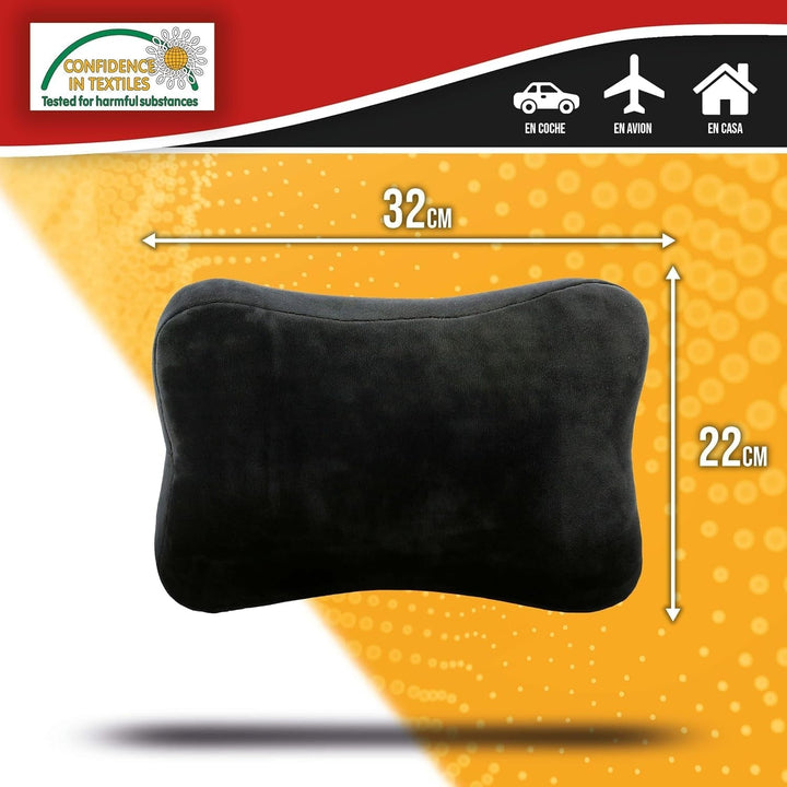 Suport pentru cap și lombar, ideal pentru scaune auto și de birou, ameliorează și previne durerile de spate, leziunile coccisului și durerile sciatice. Suport lombar ergonomic Perne lombare Naty Shop