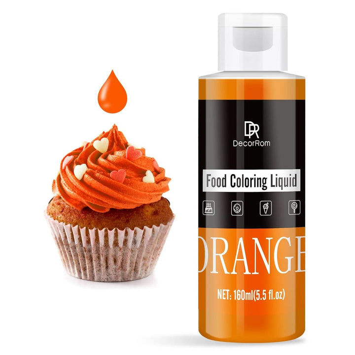 Coloranti Alimentari Profesionali, lichid, 150 ml Coloranti Alimentari Naty Shop Portocaliu