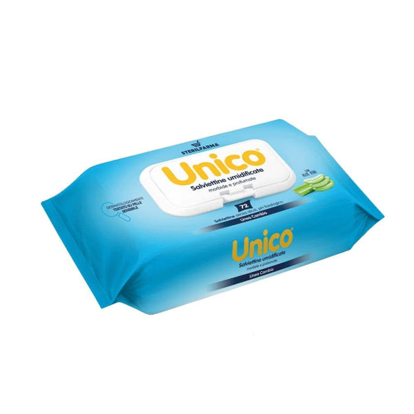 Șervețele umede UNICO, 72 bucăți Servetele Umede Bebelusi Naty Shop