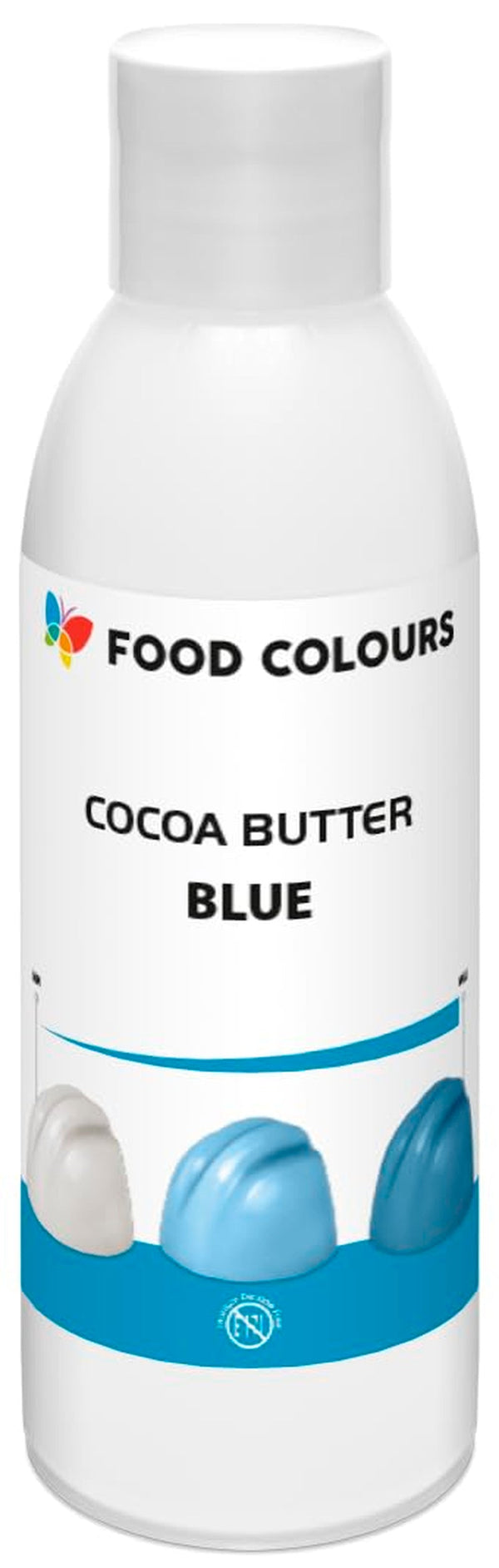 Food Colors, Butter BLUE, 100 grame, Colorant alimentar pe bază de unt de cacao Coloranti Alimentari Naty Shop Default Title