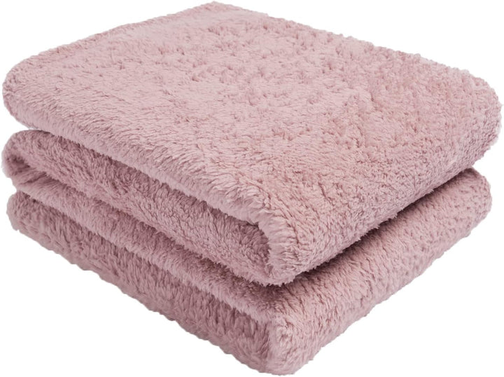 Brentford's Teddy Fleece Blanket, Pătură mare pentru pat, plușată, super moale, caldă, pentru canapea, pat, cuvertură de pat, negru - 150 X 200 Cm Paturi si Cuverturi Besuche den Brentfords-Store Eritem roz 200 X 240 Cm