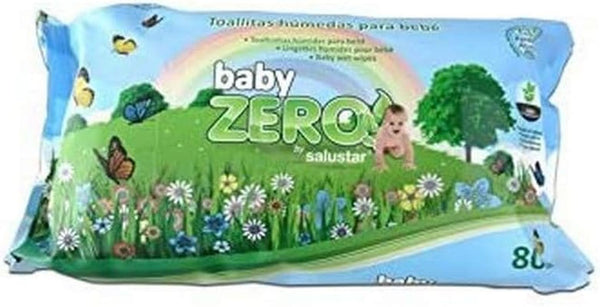 Servetele umede Baby Zero, 80 bucati Servetele Umede Bebelusi Naty Shop