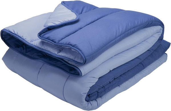 Pikolin Home - Plapumă reversibilă 300 G - umplutură nordică bicoloră - pentru pat 100/105 - confortabilă, caldă, respirabilă, verde, 180 X 220 cm Plapumi si pilote Naty Shop Titlu implicit