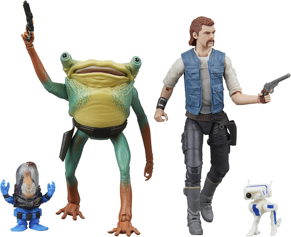 Star Wars seria neagră Cal Kestis, Turgle & Skoova Stev, Star Wars Jedi: Survivor Figuri de acțiune de colecționat (Scară 15 Cm) Action figures Naty Shop Titlu implicit