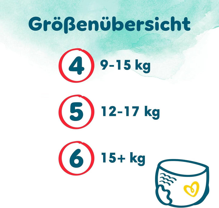 Pampers Harmonie Nappies Pants Baby, mărimea 5 (12Kg-17Kg), 144 buc Naty Shop
