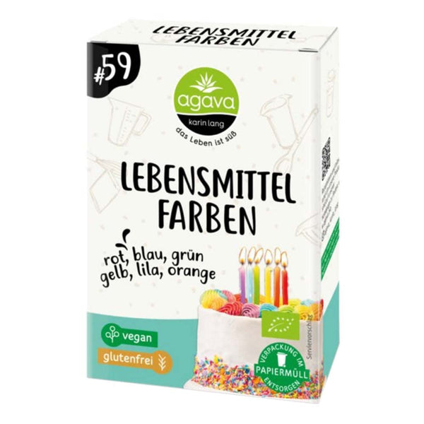 Lebensmittelfarben 6 X 8 G Coloranti Alimentari Naty Shop Default Title