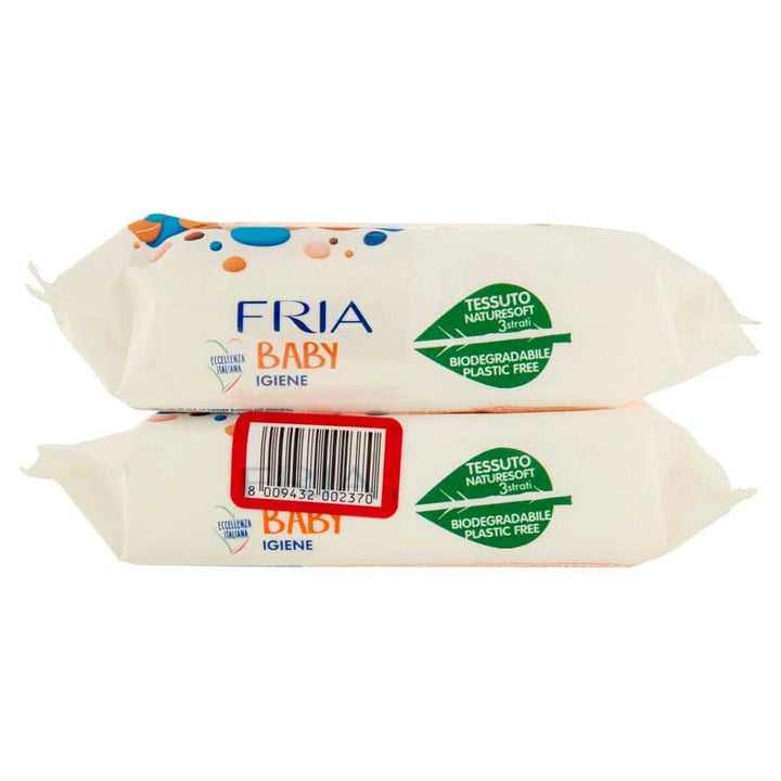 Șervețele umede, pachet de 2 (2 x 72 șervețele) Servetele Umede Bebelusi Naty Shop