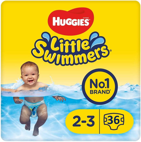 Scutece de înot de unică folosință Huggies Little Swimmers Mărimea 2-3 - 36 pantaloni în total Mama si Copilul Naty Shop