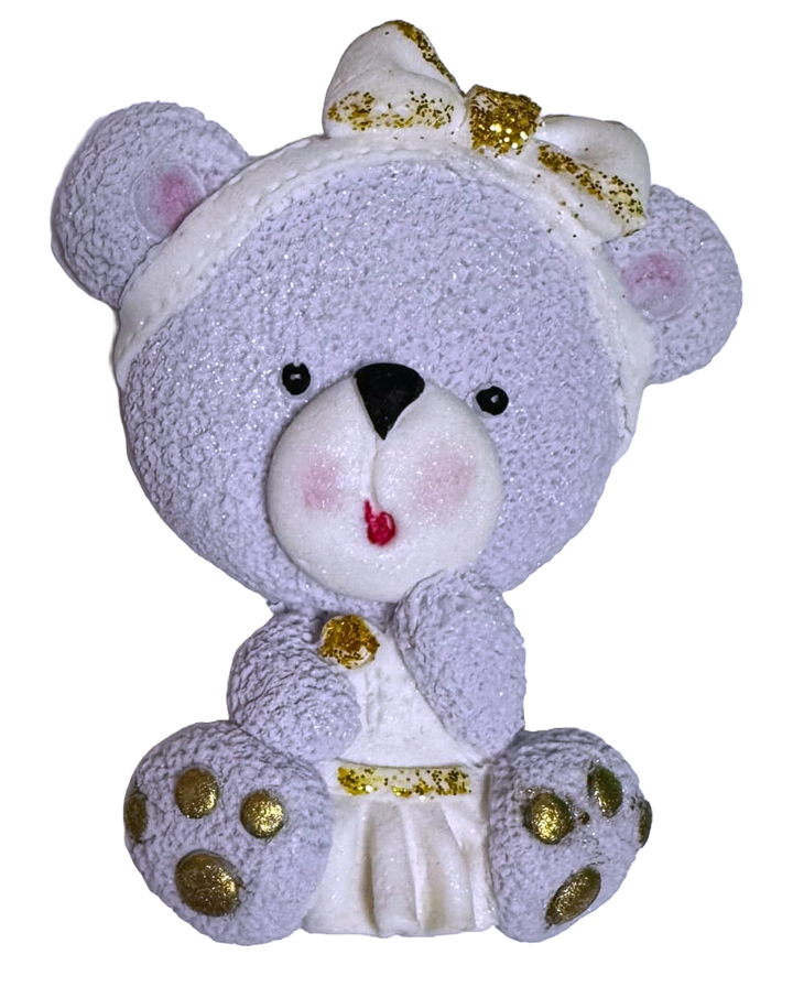 Decoratiune comestibila din pasta de zahar, Ursulet Decoratiuni din Pasta de Zahar Nati Shop