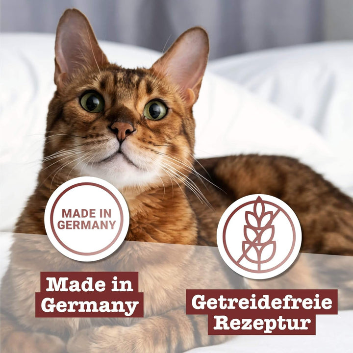 Catz Finefood N° 3 Poultry Delicatessen Hrană umedă pentru pisici, hrană umedă premium pentru pisici fără cereale și zahăr cu conținut ridicat de carne (6 X 300G Bag)