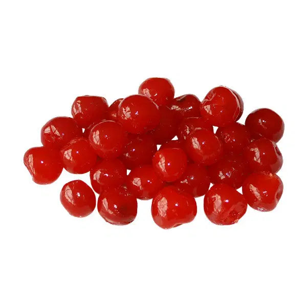 Cirese rosii confiate, vrac, 1 Kg Materii Prime Profesionale Nati Shop