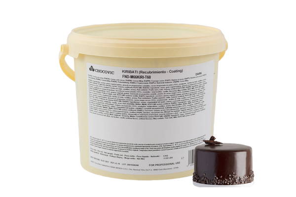 Barry Callebaut Chocovic Kiribati, glazura ciocolata Neagra Materii Prime Profesionale Nati Shop