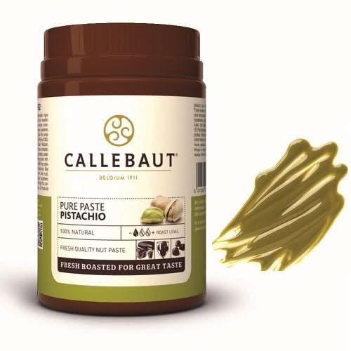 Callebaut, Pasta de Fistic 100%, 1 Kg Materii Prime Profesionale Nati Shop