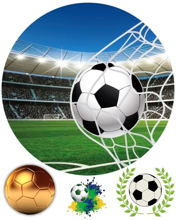 Imagine comestibila, vafa sau icing, format A4, Fotbal Imagini comestibile Naty Shop