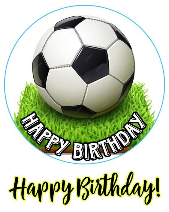 Imagine comestibila, vafa sau icing, format A4, Fotbal Imagini comestibile Naty Shop