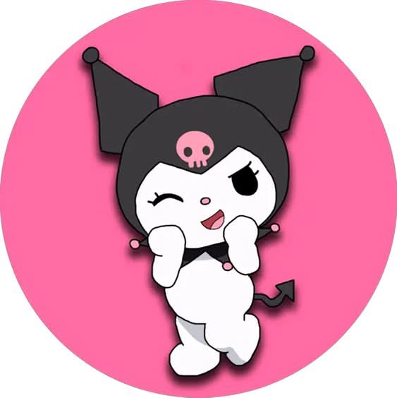 Imagine comestibila, vafa sau icing, format A4, Kuromi Imagini comestibile Naty Shop