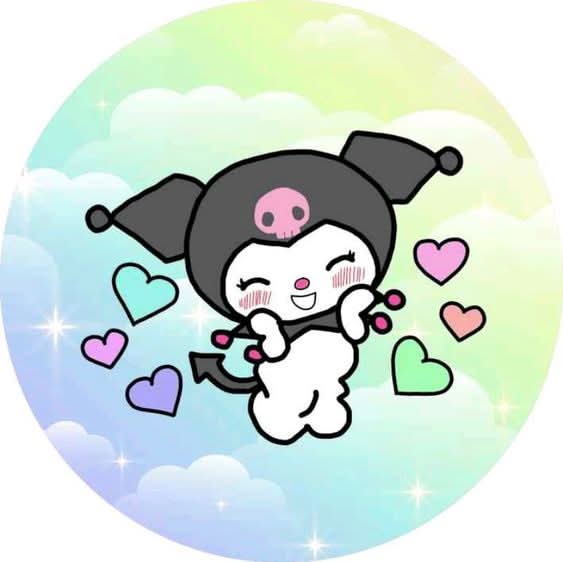 Imagine comestibila, vafa sau icing, format A4, Kuromi Imagini comestibile Naty Shop
