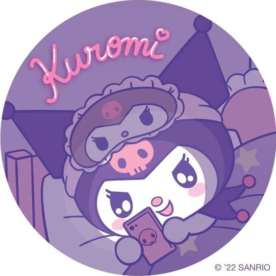 Imagine comestibila, vafa sau icing, format A4, Kuromi Imagini comestibile Naty Shop