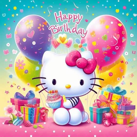 Imagine comestibila, vafa sau icing, format A4, Hello Kitty Imagini comestibile Naty Shop
