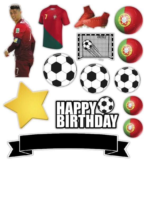 Imagine comestibila, vafa sau icing, format A4, Fotbal Imagini comestibile Naty Shop