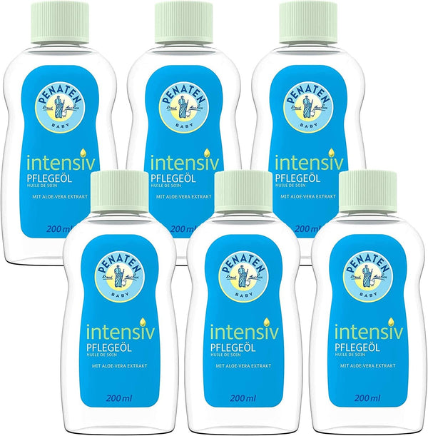 PENATEN Intensive Care Oil, ulei pentru bebeluși cu Aloe Vera, pentru curățarea delicată și îngrijirea pielii uscate a bebelușilor Cosmetice si Infrumusetare Naty Shop