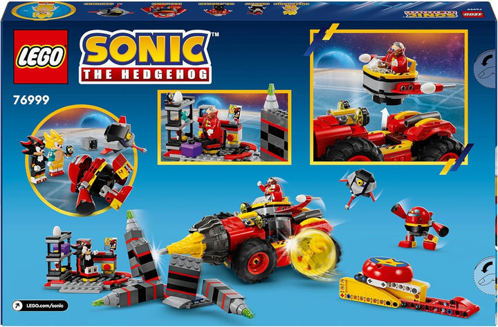 LEGO Sonic the Hedgehog Super Sonic Vs. Egg Drillster, set de jocuri video de aventură, cadou pentru copii, set cu Shadow și Dr Eggman pentru băieți și fete de la 8 ani 76999 Seturi de constructie Besuche den LEGO-Store