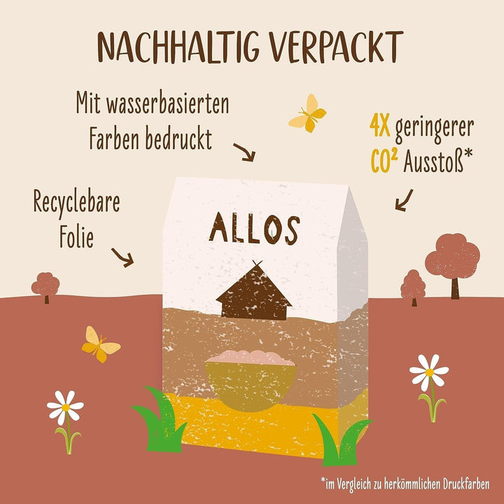 ALLOS Amaranth Crunchy Nobleuss | Muesli organic Nut Ovăz Cereale pentru micul Cereale Naty Shop