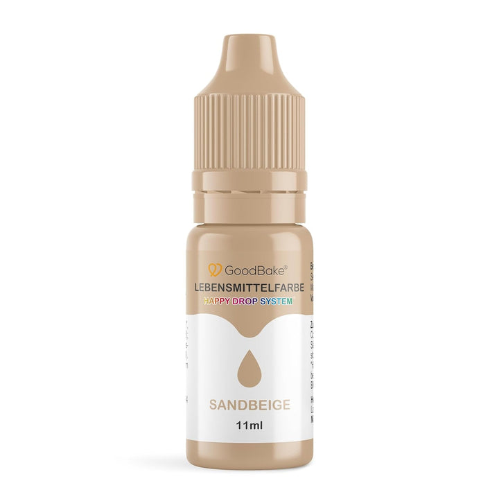 Goodbake coloranti alimentari, 100% vegan, 11 ml, diverse culori Coloranti Alimentari Naty Shop Bej nisip
