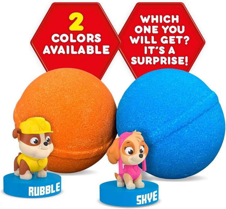 INKEE SURPRISE PAW PATROL, Bomba de baie pentru copii cu surpriză, aromă de gumă de cola, efect de spumă, 80 grame Duș și baie Naty Shop