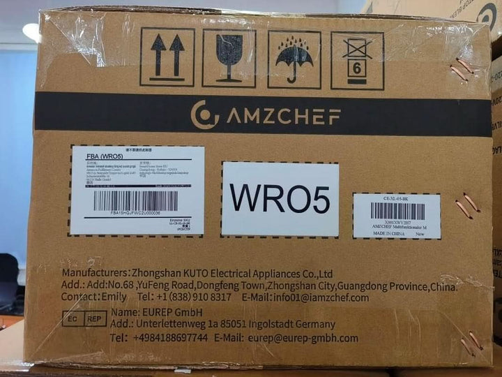 Blender AMZCHEF, 8 meniuri inteligente și 10 viteze, ecran tactil LCD Bucatarie Naty Shop