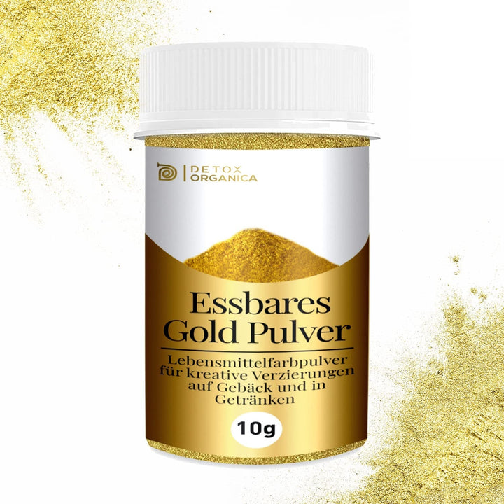 Colorant alimentar auriu, pudra, vegan, 10 grame Coloranti Alimentari Naty Shop
