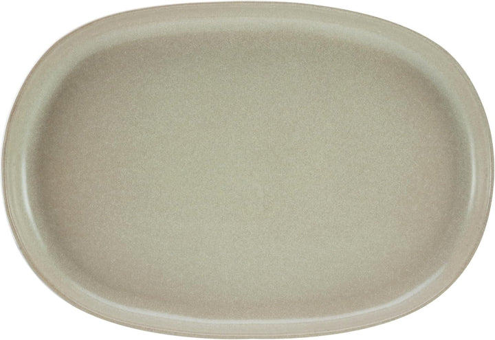 Creatable, 22979, Serie Uno BLACK, 12-Teiliges Geschirrset, Teller Set Aus Steinzeug, Spülmaschinen- Und Mikrowellengeeignet, Made in Portugal Seturi vesela masa Naty Shop Sand Servierplatte