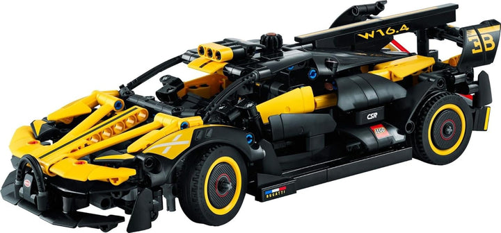 Mașină de curse LEGO Technic Bugatti, kit model mașină, jucărie mașină sport, set mașină iconică de colecționat, jucărie de construit de la 9 ani 42151 Seturi de constructie Besuche den LEGO-Store