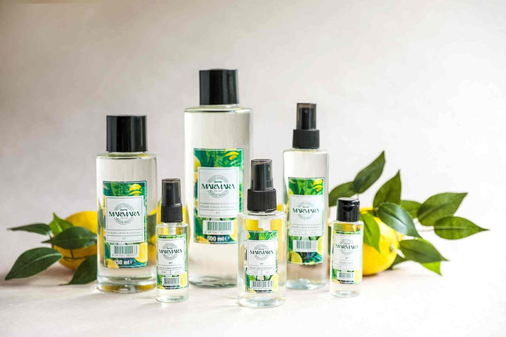 MARMARA BEAUTY Apă de colonie OCEAN 300 ml - Alcool 80° - Parfum răcoritor pentru femei și bărbați - Apă de colonie - Reîmprospătează, răcorește - EDC - Calmează - Colonia