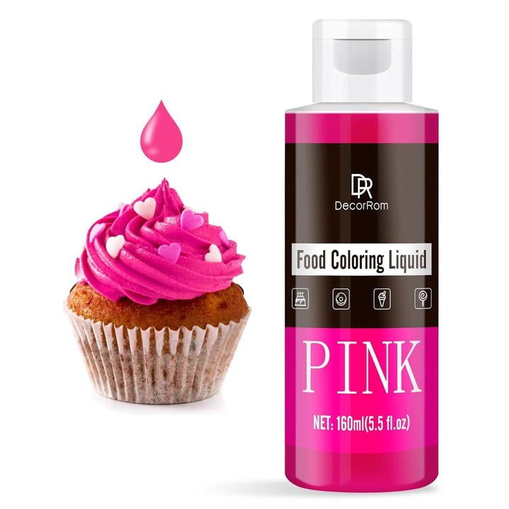 Coloranti Alimentari Profesionali, lichid, 150 ml Coloranti Alimentari Naty Shop Roz
