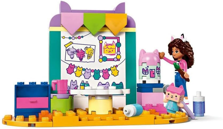 LEGO 4+ Gabby's Dollhouse Craft Fun With Baby Box, set de joacă pentru jocuri de rol, set creativ de artă și artizanat pentru fete și băieți de la 4 ani, model de jucărie House 10795 Seturi de constructie Besuche den LEGO-Store