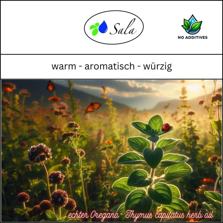 Oregano Oil Aroma Essential Organo Oil BIO - Pentru consum - 100% natural 30 ml Arome Naty Shop