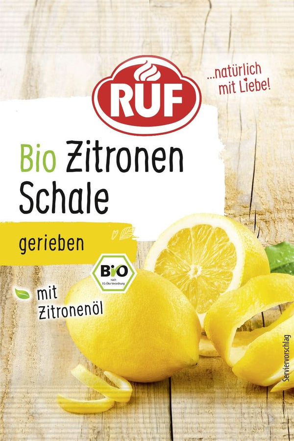 Coajă de lămâie ecologică RUF Arome Naty Shop Coajă de lămâie 5 grame