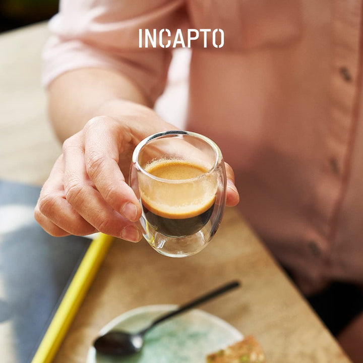Boabe de cafea Incapto Dark Roast | Cu multă cofeină | Origine unică Uganda | Espresso 100% Robusta | Boabe de cafea foarte puternice și corpolente | Plantația Bujanga, Victoria Lake, 1kg Cafea Naty Shop