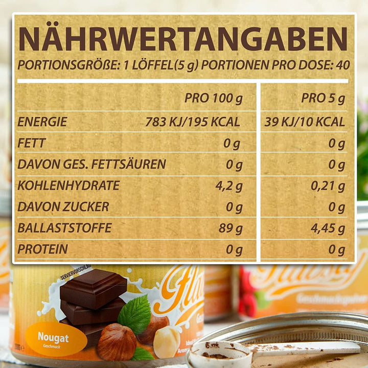 Flavsty® Flavour Powder Marzipan, pungă de 50 grame (10 porții) Arome Naty Shop