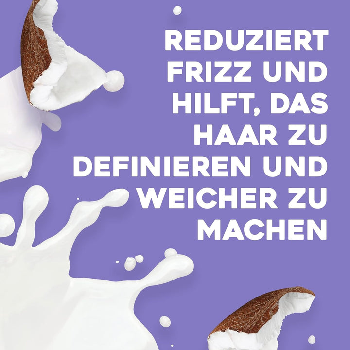 OGX Coconut Miracle Oil Conditioner, Balsam hidratant pentru îngrijirea părului cu ulei de nucă de cocos, 385 ml Ingrijire par OGX
