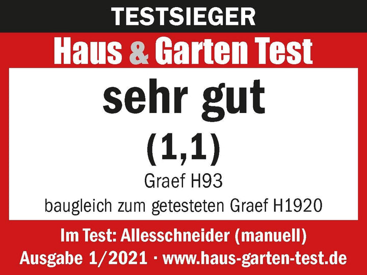 GRAEF Manuale H93 feliator manual multifuncțional, roșu Rasnite si Feliatoare Naty Shop