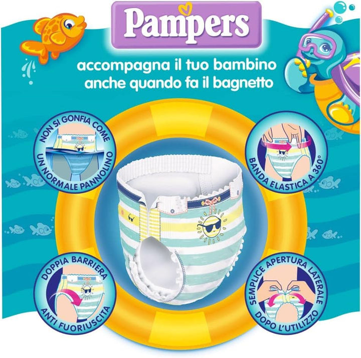 Pampers, Il Costumina, 12 bucăți, mărimea 3 (6-11 kg) Mama si Copilul Naty Shop