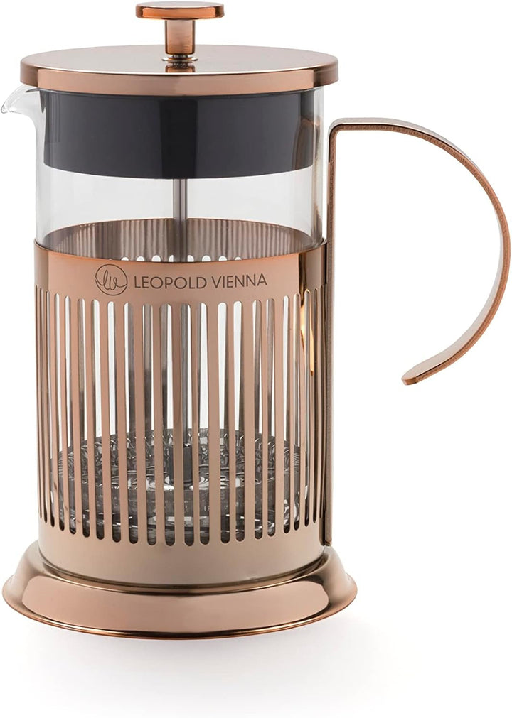 LEOPOLD Cafetera Embolo 800 ml - Cupru