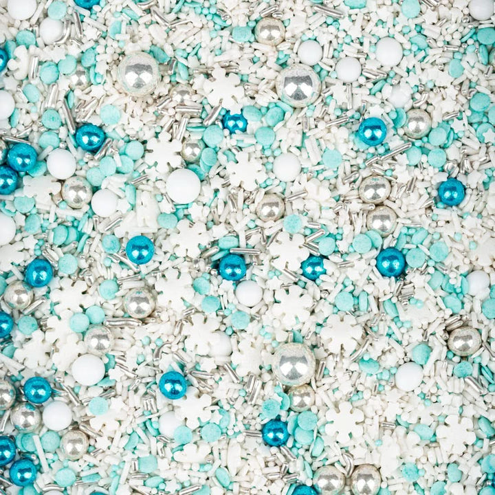 Super Streusel, Sprinkles Fulgi de zăpadă, 90 grame Sprinkles Naty Shop