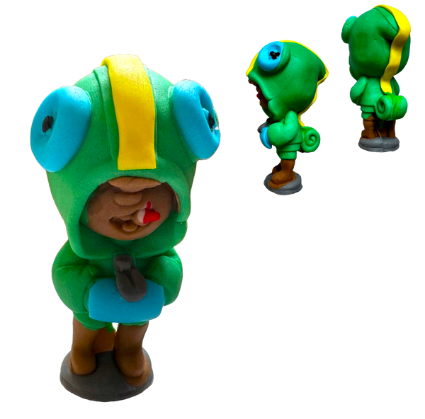 Decoratiune comestibila din zahar, Brawl Stars Decoratiuni din Pasta de Zahar Nati Shop