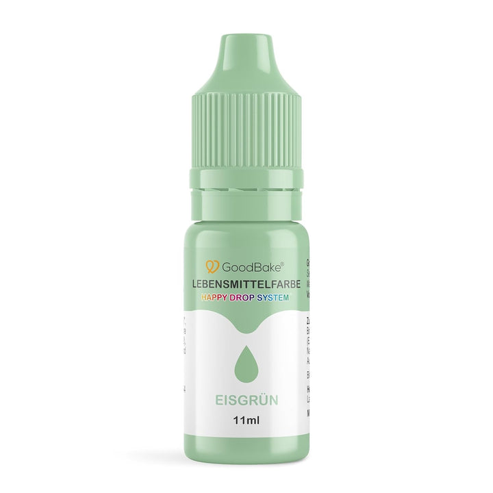 Goodbake coloranti alimentari, 100% vegan, 11 ml, diverse culori Coloranti Alimentari Naty Shop Verde de gheață